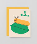 1 Today Kids 1st Birthday Greeting Card - bubblegum market