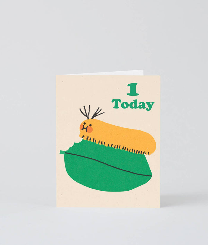1 Today Kids 1st Birthday Greeting Card - bubblegum market