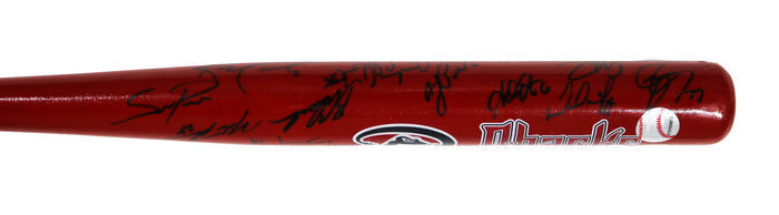 Arizona Diamondbacks 2013 Team Signed Autographed Mini Bat Authenticated Ink COA