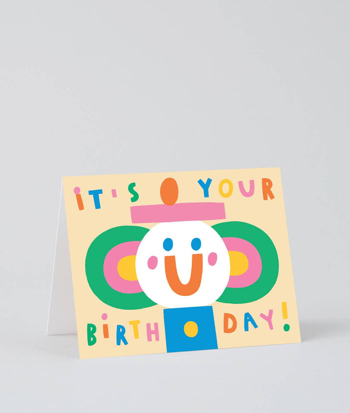 Birthday Smile Kids Greetings Card - bubblegum market