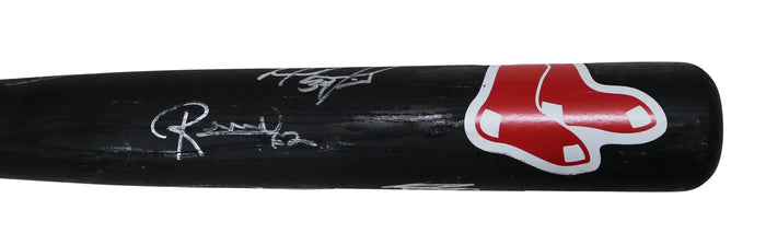 Boston Red Sox 2014 Signed Autographed Youth Black Baseball Bat Authenticated Ink COA David Ortiz