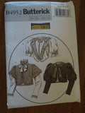 Butterick B4952,  Misses, Jackets, Historical, Victorian, UNCUT sewing pattern
