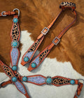 Cheetah Glitter Tack Set