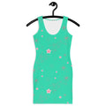 Cherry blossom sea green Dress