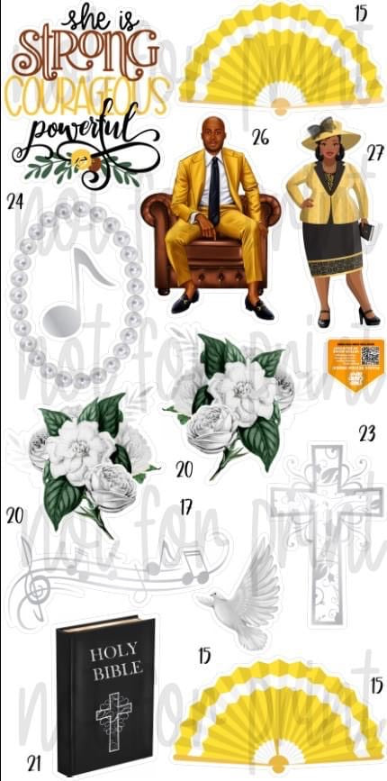 Church Theme- Yellow