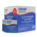 Clinell Alcohol 2% Chlorhexidine Skin Wipes x 200