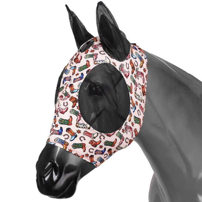 Cowboy Boot Bash Fly Mask
