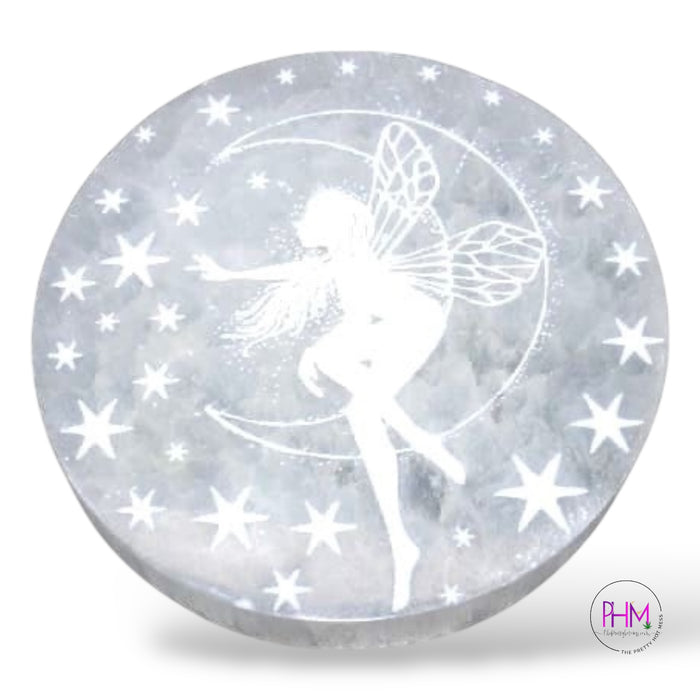 Fairy Selenite Charging Plate 🌙