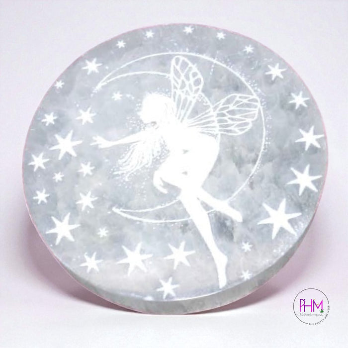 Fairy Selenite Charging Plate 🌙