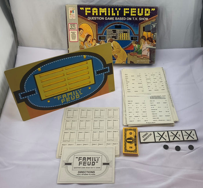 Family Feud 1st Edition Game - 1977 - Milton Bradley - Great Condition