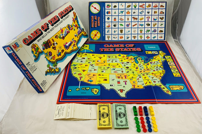Game of the States - 1979 - Milton Bradley - Very Good Condition