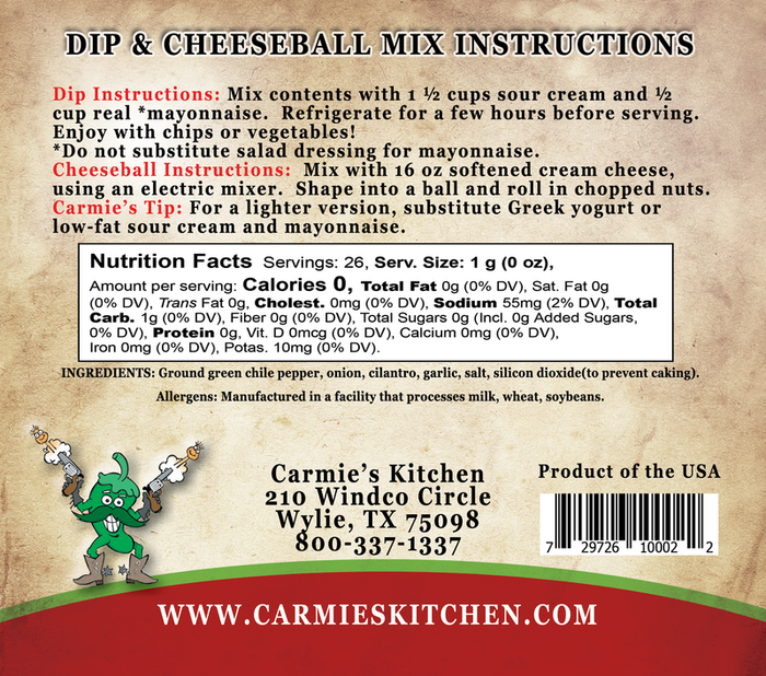 Green Chili Cilantro Dip