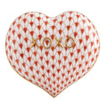Herend Hugs And Kisses Heart Figurines Herend Rust