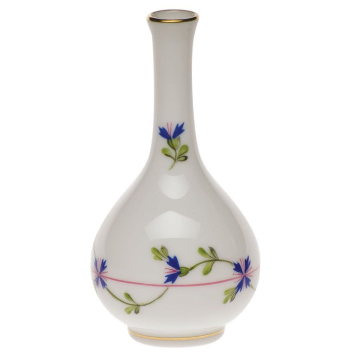 Herend Small Bud Vase Figurines Herend Blue Garland