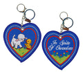 In Spite of Ourselves Heart Bag Charm / Keychain