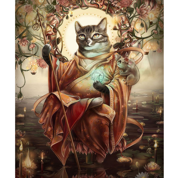 Ingooood Wooden Jigsaw Puzzle 1000 Piece - Cat Master - Ingooood jigsaw puzzle 1000 piece