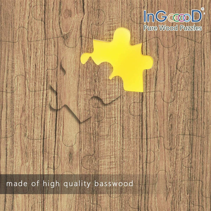 Ingooood Wooden Jigsaw Puzzle 1000 Piece - On the calm sea - Ingooood jigsaw puzzle 1000 piece