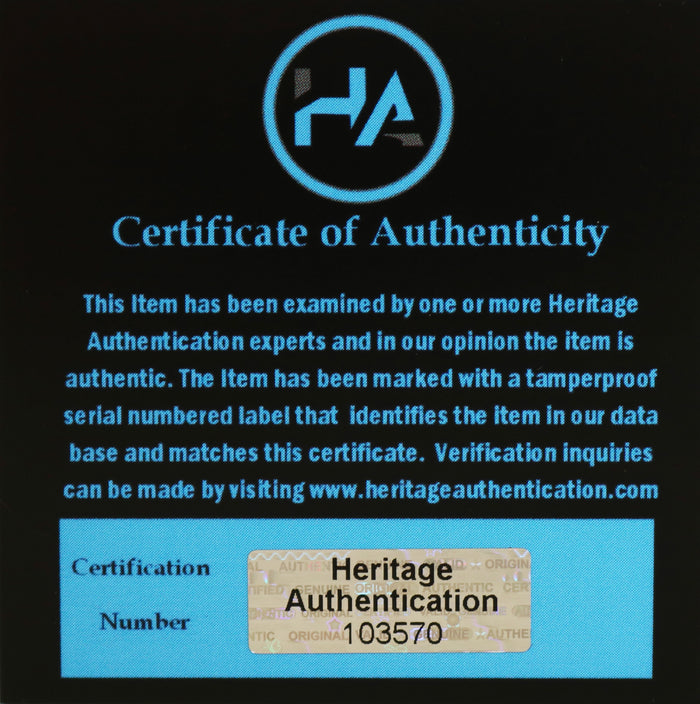 Jeremy Renner and Hailee Steinfeld Signed Autographed 8" x 10" Hawkeye Photo Heritage Authentication COA