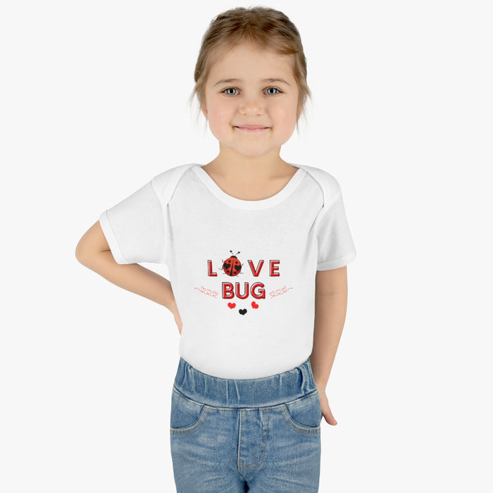 Ladybug Lovebug Infant Baby Rib Bodysuit 🐞