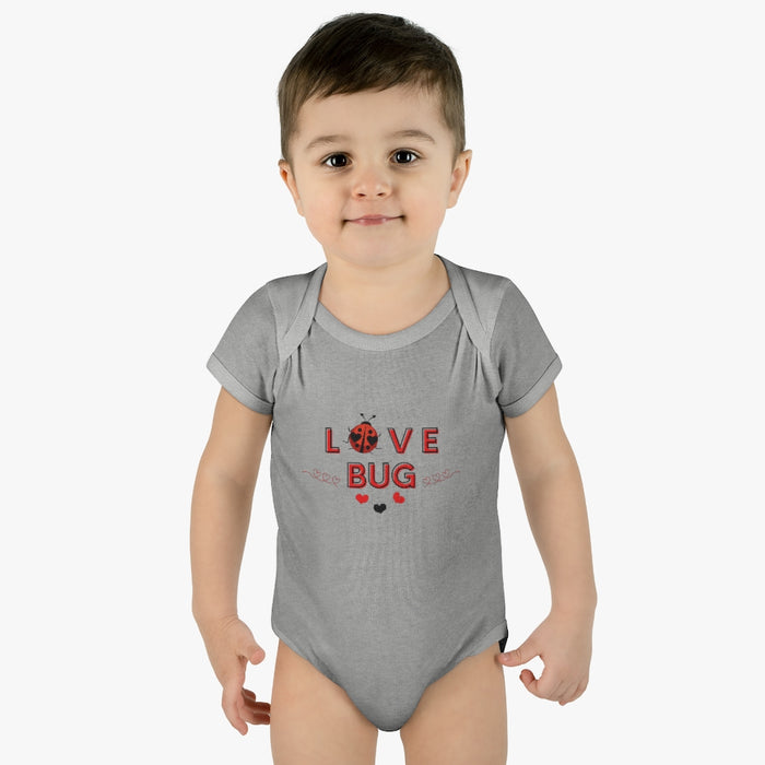 Ladybug Lovebug Infant Baby Rib Bodysuit 🐞