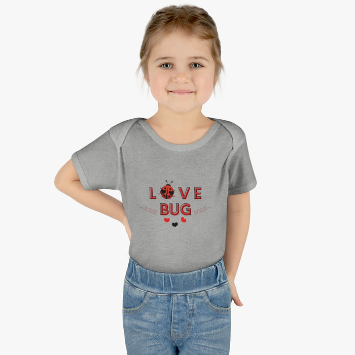 Ladybug Lovebug Infant Baby Rib Bodysuit 🐞