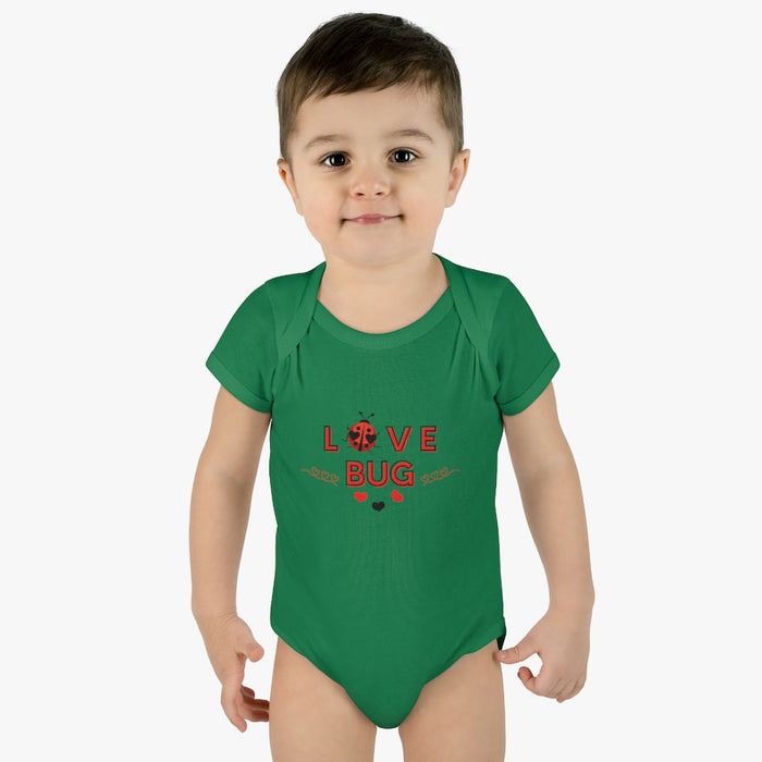 Ladybug Lovebug Infant Baby Rib Bodysuit 🐞