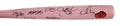 Los Angeles Angels 2014 Team Signed Autographed Youth Pink Baseball Bat Authenticated Ink COA - Mike Trout