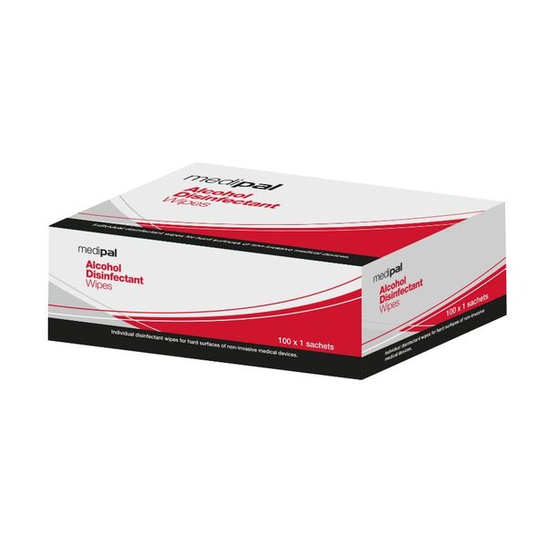 MediPal 70% Alcohol Sachets x 100