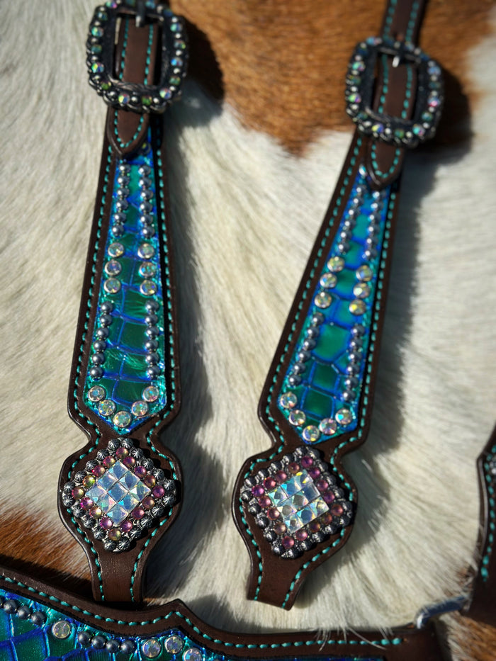 Mermaid Holographic Tack Set