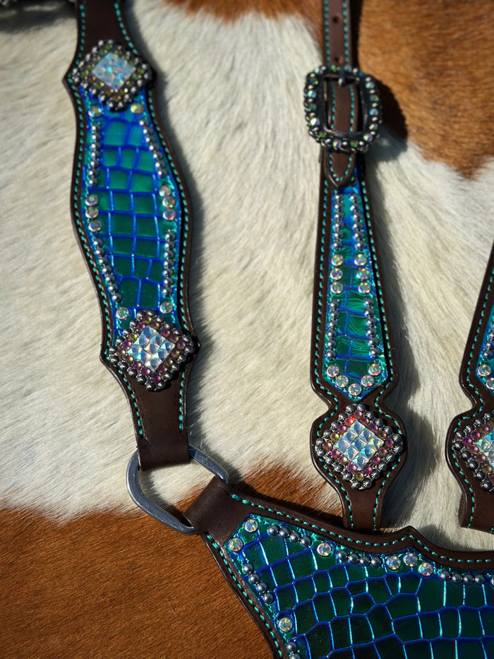 Mermaid Holographic Tack Set