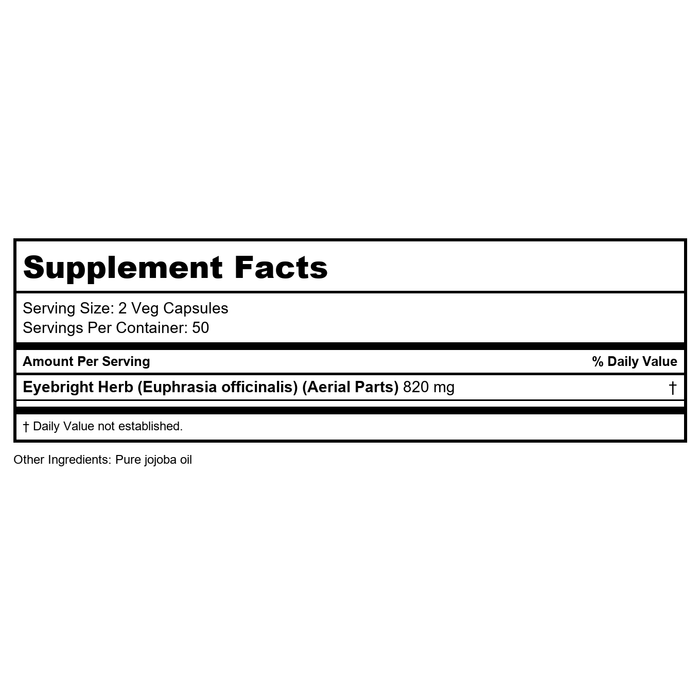 Now Essential Oils Helichrysum Oil Blend 1oz - 7632 - Supplement Facts panel