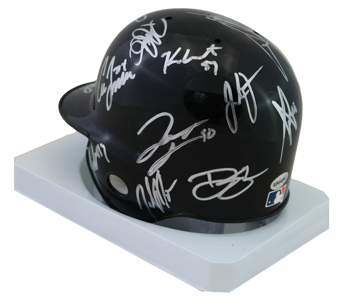 Pittsburgh Pirates 2016 Team Signed Autographed Mini Batting Helmet Authenticated Ink COA - Andrew McCutchen