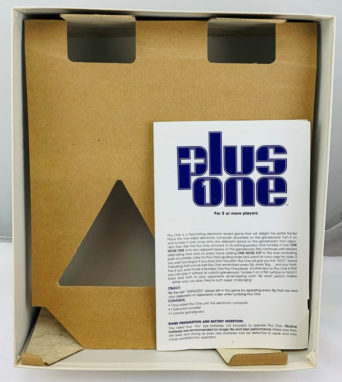 Plus One Game - 1980 - Milton Bradley - Great Condition