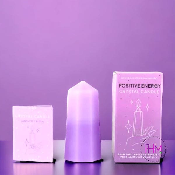 Positive Energy Crystal Reveal Candle - Candles