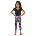 Purple Tiger Lace Ombre Kid's Leggings
