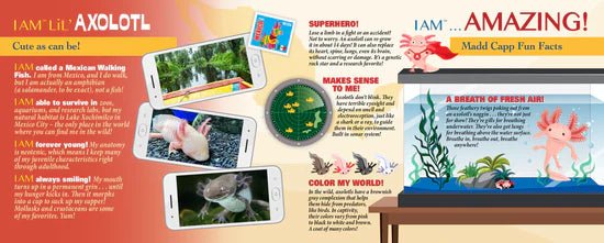 Puzzle - 100 Piece - I am Lil' Axolotl