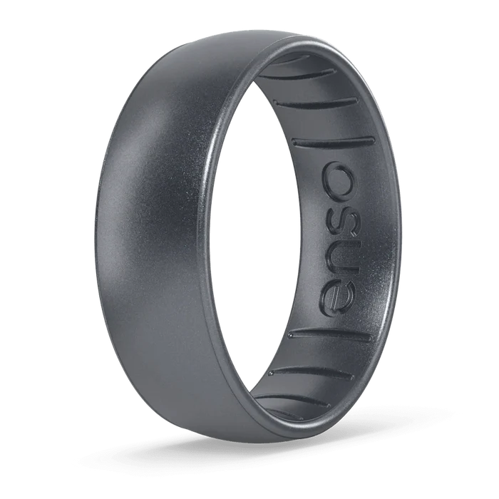 Ring - Silicone Elements Ring Gunmetal