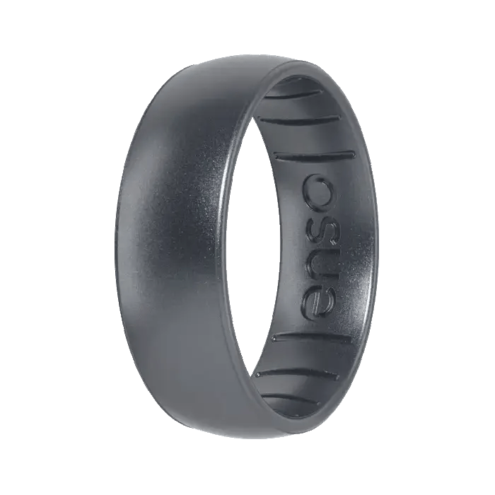 Ring - Silicone Elements Ring Gunmetal