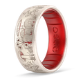 Ring - Silicone Etched Garden Party Ring Spore Me Some Flowers