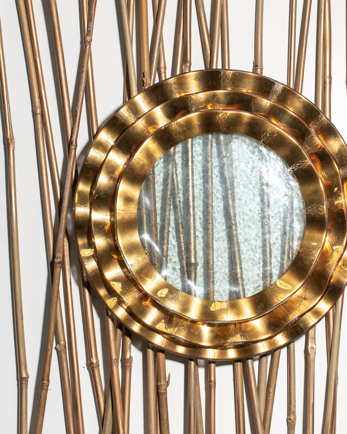 Ruffle Salad + Dessert Plate | Gold
