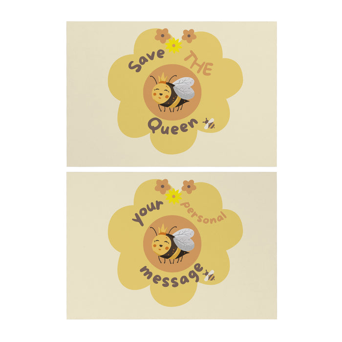 Save the queen bee card