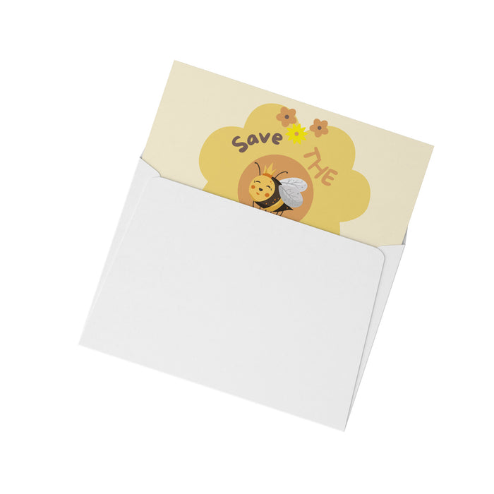 Save the queen bee card