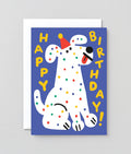 Spotty Dog Birthday Greeting Card - bubblegum market