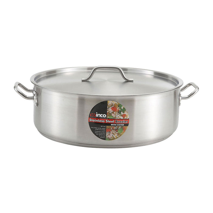 Stainless Steel Brazier 25 qt.