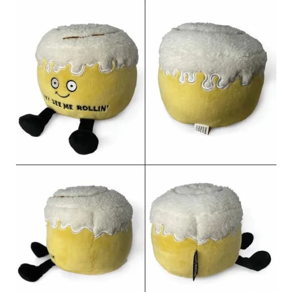 They See Me Rollin Cinnamon Sweet Roll Punchkins - Plush